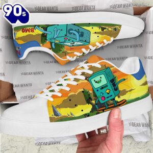 Adventure Time Bmo Stan Shoes Gift For Your Kid