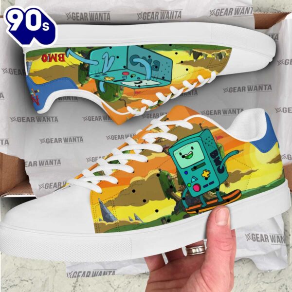 Adventure Time Bmo  Stan Shoes Gift For Your Kid