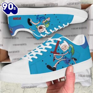 Adventure Time Finn Stan Shoes Gift For Your Kid