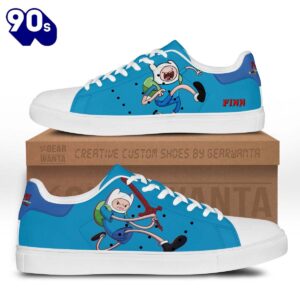 Adventure Time Finn Stan Shoes Gift For Your Kid