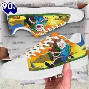 Adventure Time Finn Stan Smith Shoes Gift For Your Kid