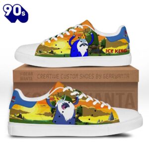 Adventure Time Ice King Stan Smith Shoes Gift For Your Kid