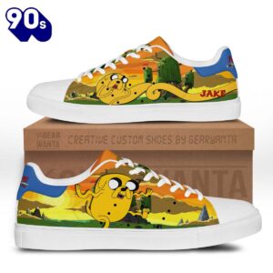 Adventure Time Jake Stan Smith Shoes Gift For Your Kid