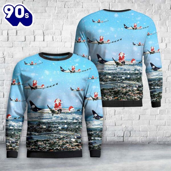 Aeromexico B737-800 (N861am) Christmas Sweater