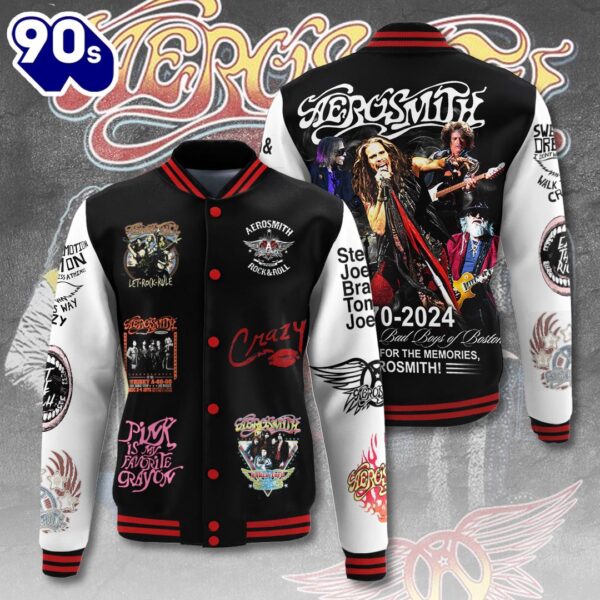 Aerosmith Varsity Jacket For Fans