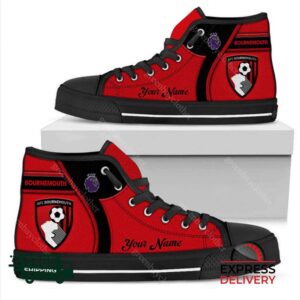 A.F.C. Bournemouth Personalzied High Top…