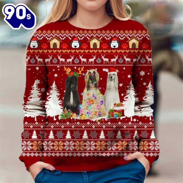 Afghan Hound Ugly Premium Sweater