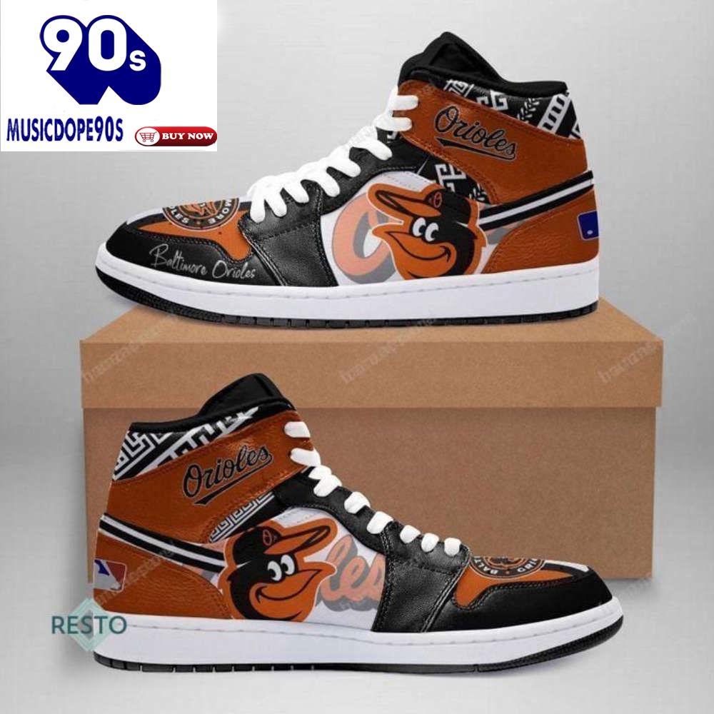 Air JD Hightop Shoes MLB Baltimore Orioles Air Jordan 1 High Sneakers For Men Women Air JD Hightop Shoes MLB Baltimore Orioles Air Jordan 1 High Sneakers For Men Women