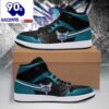 Air JD Hightop Shoes NBA Charlotte Hornets Teal Black Air Jordan 1 High Sneakers For Men Women