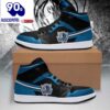 Air JD Hightop Shoes NBA Dallas Mavericks Blue Black Air Jordan 1 High Sneakers For Men Women