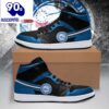 Air JD Hightop Shoes NBA Philadelphia 76ers Blue Black Air Jordan 1 High Sneakers For Men