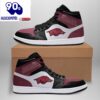 Air JD Hightop Shoes NCAA Arkansas Razorbacks Red White Air Jordan 1 High Sneakers For Men Women