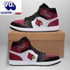 Air JD Hightop Shoes NCAA Louisville Cardinals Red Black Air Jordan 1 High Sneakers For Men Women