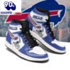Air JD Hightop Shoes NFL Buffalo Bills Blue White Helmet Air Jordan 1 High Sneakers For Men
