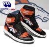 Air JD Hightop Shoes NFL Denver Broncos Orange Black Air Jordan 1 High Sneakers For Men Women