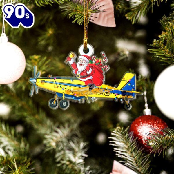 Air Tractor AT-500 family Christmas Ornament