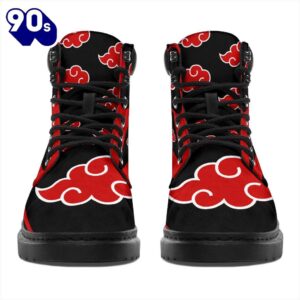 Akatsuki Boot Shoes Custom For NRT Anime Fan