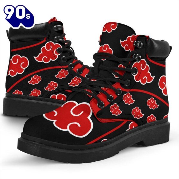 Akatsuki Boot Shoes Custom For NRT Anime Fan