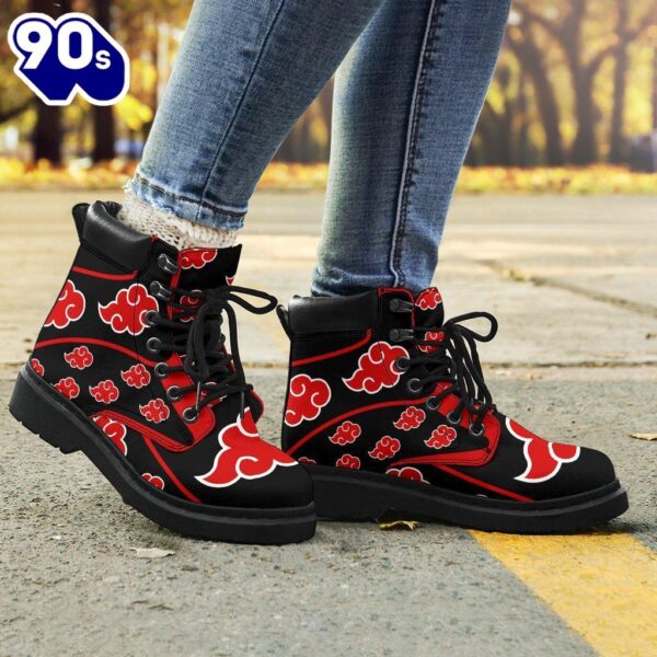 Akatsuki Boot Shoes Custom For NRT Anime Fan