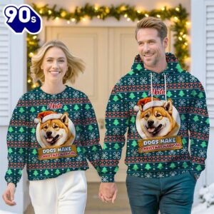 Akita Dog Make Christmas Magical Christmas Sweatshirt & Hoodie