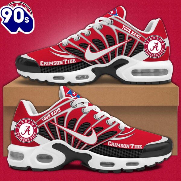 Alabama Crimson Tide Football Personalized TN Air Max Plus Shoes