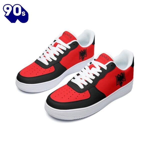 Albania Flag Air Force Shoes Custom Country