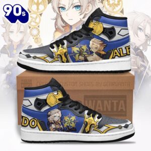 Albedo Genshin Shoes Custom For Fans Sneakers