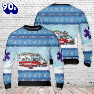 Ambulance Christmas Aop Sweater