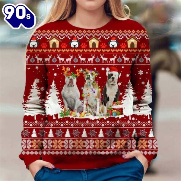 American Bulldog Ugly Premium Sweater