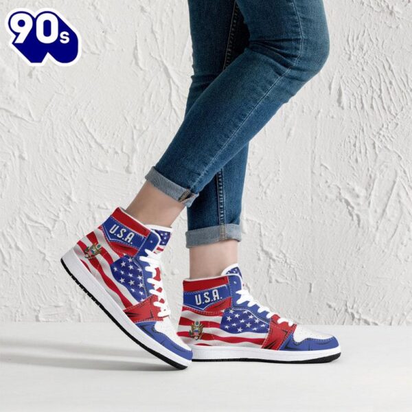 American Flag JD1 Sneakers Custom Country