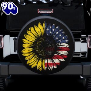 Hippie Tire Covers American Flag…