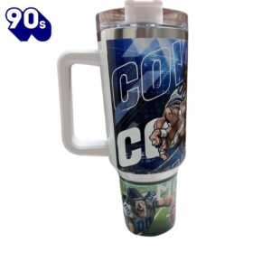 American Football Gridiron Glory 40 oz Travel Tumbler with Handle