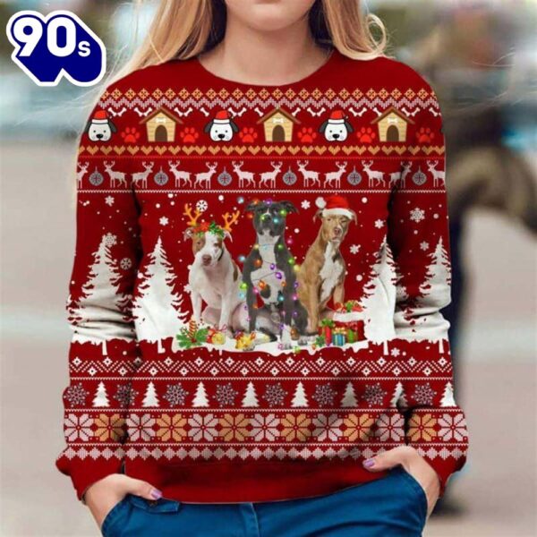 American Pit Bull Terrier Ugly Premium Sweater