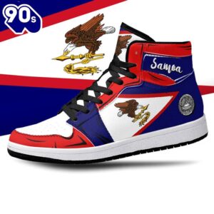 American Samoa Flag JD1 Sneakers…