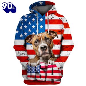 American Staffordshire Terrier Dog 3D…