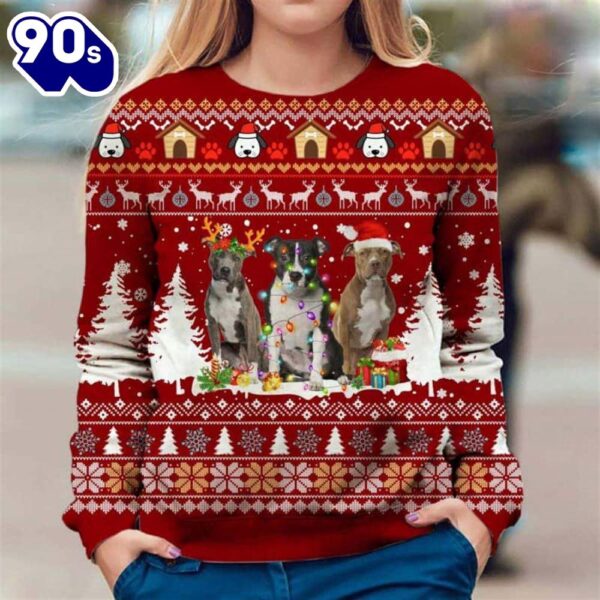 American Staffordshire Terrier Ugly Premium Sweater