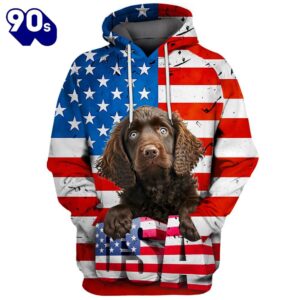 American Water Spaniel Dog 3D…