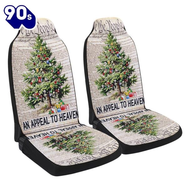 An Appeal To Heaven Christmas Pine Tree Seat Cover Cars Gift Xmas