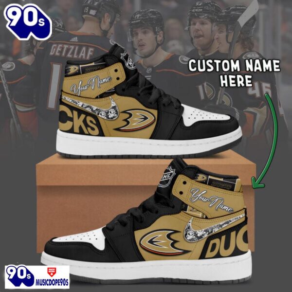 Anaheim Ducks Air Jordan 1 Shoes