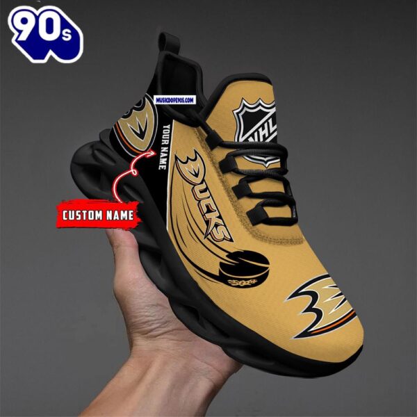 Anaheim Ducks Personalized NHL New Max Soul Shoes V1