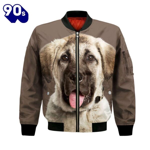 Anatolian Shepherd – Unisex 3D Graphic Bomber Jacket