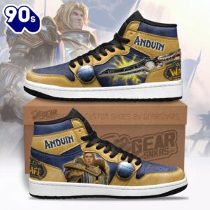 Anduin World of Warcraft Shoes Custom For Fans