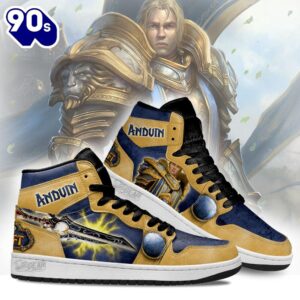 Anduin World of Warcraft Shoes Custom For Fans