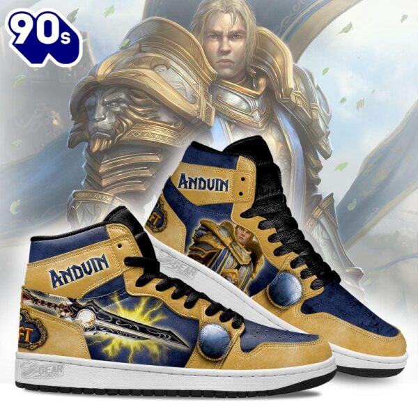 Anduin World of Warcraft Shoes Custom For Fans