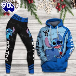 Animated Character Stitch Activewear Set