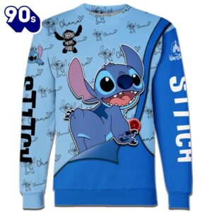 Animated Character Stitch Activewear Set