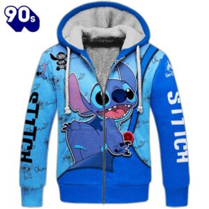 Animated Character Stitch Activewear Set