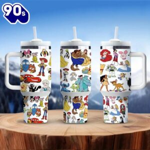 Animated Characters 40oz Insulated Tumbler…