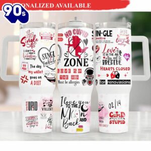 Anti Valentines Quotes 40oz Tumbler…