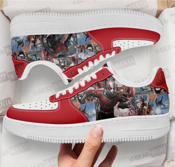 Ant-Man Air Sneakers Custom Superhero Comic Shoes